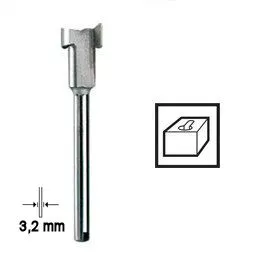 Fraise en trou de serrure Dremel 655 HSS - Ø 8,0 mm